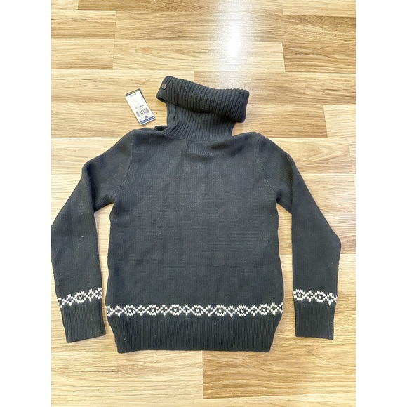 Polo Ralph Lauren ~ Girls' Snowflake Turtleneck Sweater - Big Kid - Picture 6 of 6